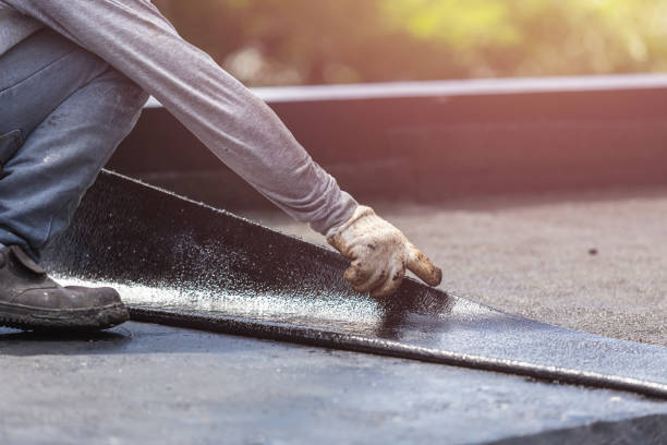 Professional Waterproofing technician working in Greenville, VA